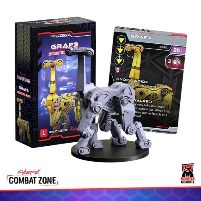 Cyberpunk RED - Combat Zone - GRAF3 Industrial Robot