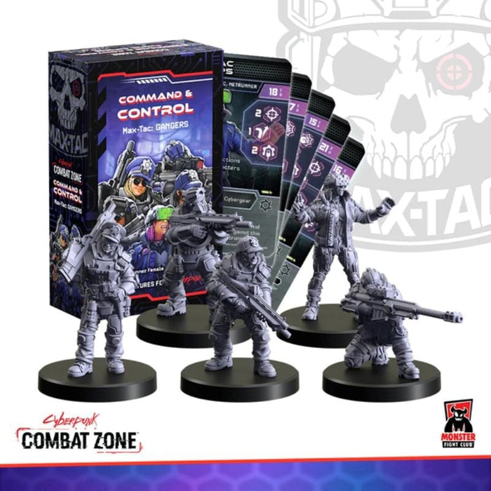 Cyberpunk RED - Combat Zone - MAX-TAC Gangers: Command & Control