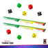 Monster Fight Club Miniatures Cyberpunk RED - Combat Zone - [RE]action Dice & Limiter