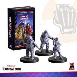 Monster Fight Club Miniatures Cyberpunk RED -  Combat Zone -  Take Up Irons