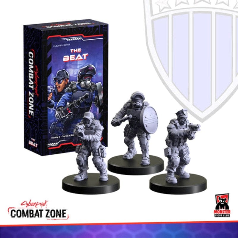 Monster Fight Club Miniatures Cyberpunk RED -  Combat Zone -  The Beat