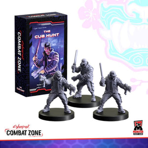 Monster Fight Club Miniatures Cyberpunk RED -  Combat Zone -  The Cub Hunt
