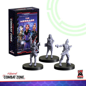 Monster Fight Club Miniatures Cyberpunk RED -  Combat Zone -  The Message