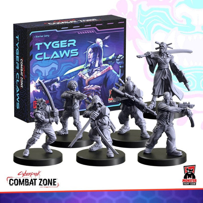 Cyberpunk RED -  Combat Zone -  Tyger Claw Faction Starter Box