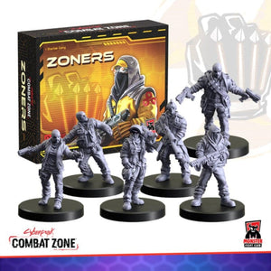 Monster Fight Club Miniatures Cyberpunk RED - Combat Zone - Zoners Starter