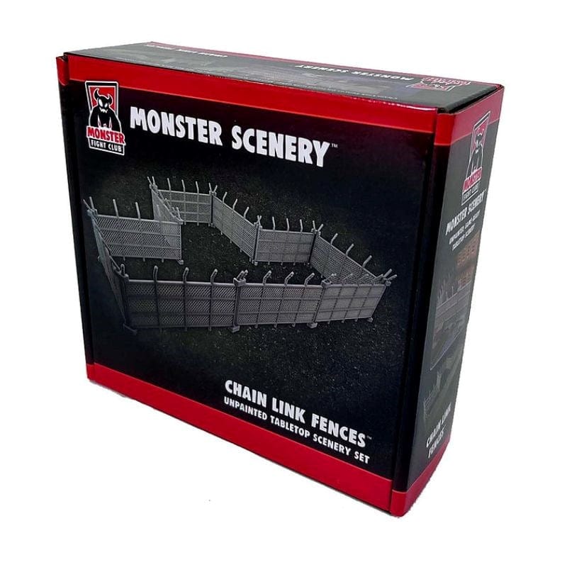 Monster Fight Club Miniatures Monster Fight Club Terrain - Chain Link Fences (Unpainted)