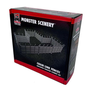Monster Fight Club Miniatures Monster Fight Club Terrain - Chain Link Fences (Unpainted)