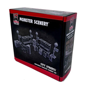 Monster Fight Club Miniatures Monster Fight Club Terrain - City Streets (Unpainted)