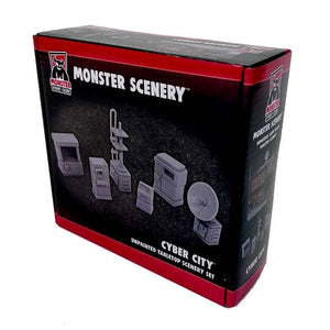 Monster Fight Club Miniatures Monster Fight Club Terrain - Cyber City (Unpainted)