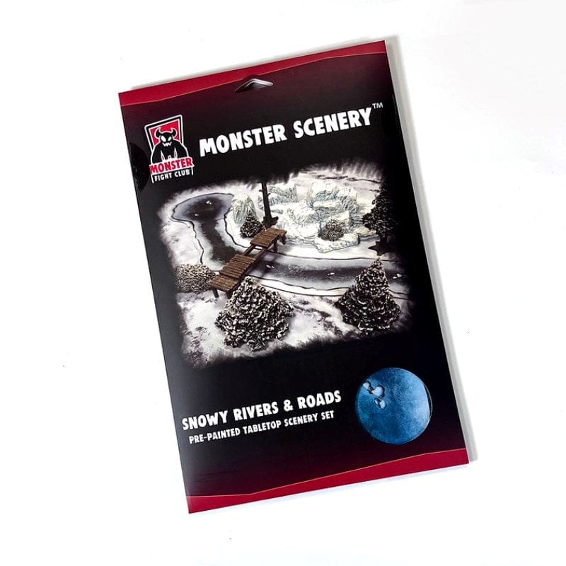 Monster Fight Club Miniatures Monster Fight Club Terrain - Snowy Rivers & Roads