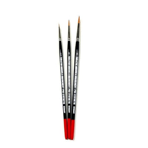 Monument Hobbies Hobby Monument Pro Synthetic Sets - Table Top Minions Artist 3 Brush Set