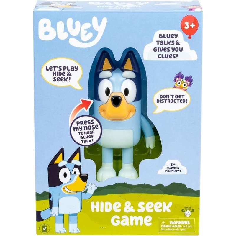 Moose Enterprises Board & Card Games Bluey - Bingo Hide and Seek (Assorted)