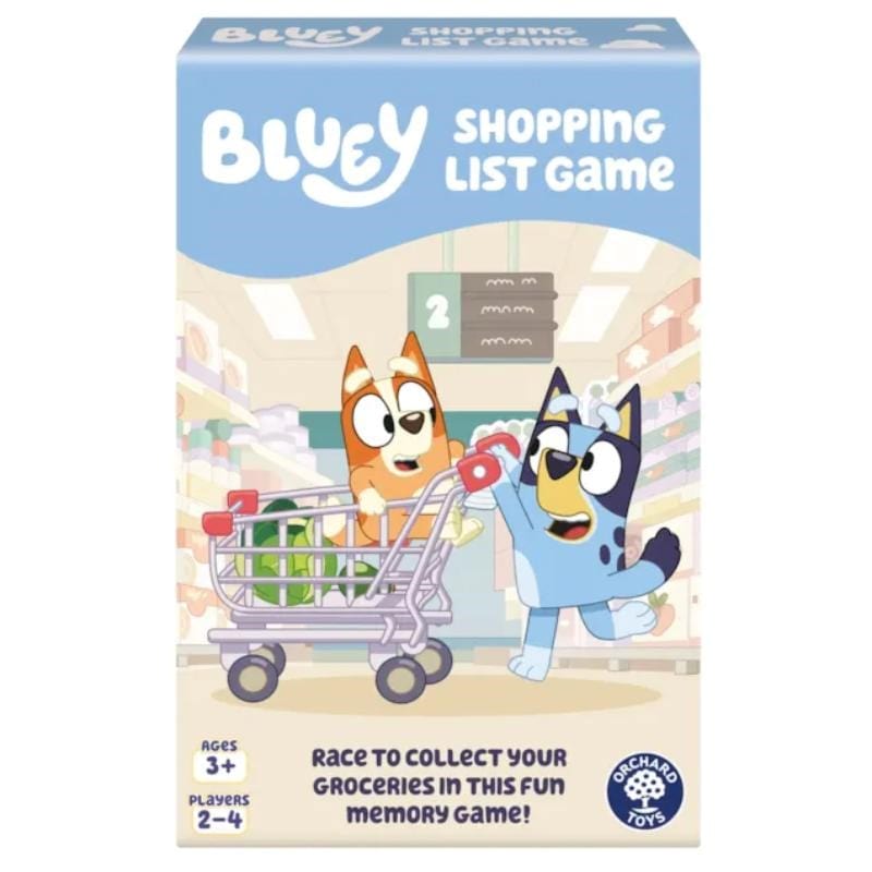Moose Enterprises Board & Card Games Bluey - Shopping List Game