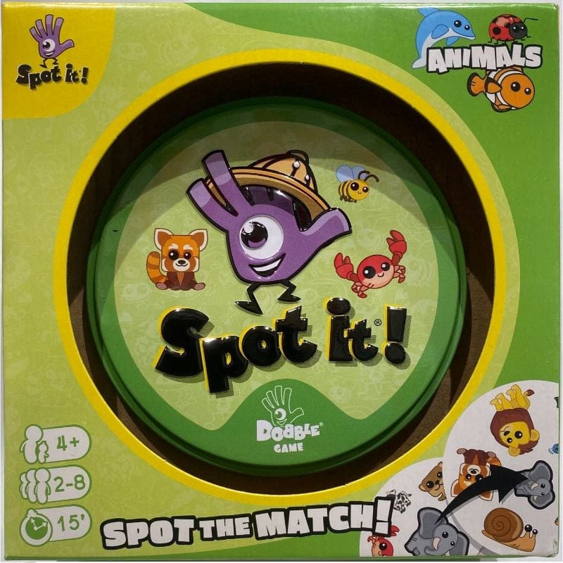 Moose Enterprises Board & Card Games Spot It - Animals (2023)