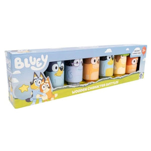 Moose Toys Board & Card Games Skittles - Bluey Wooden Characters
