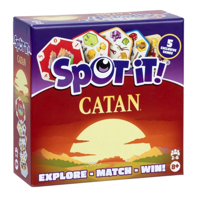 Moose Toys Board & Card Games Spot It - Catan