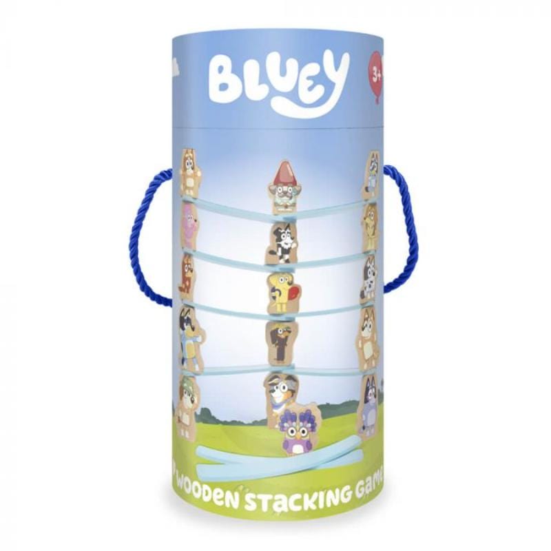 Moose Toys Board & Card Games Stacking Game - Bluey Wooden