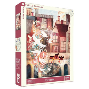 New York Puzzle Company Jigsaws Adelina Lirus - Freedom (1000pc) New York Puzzle Company