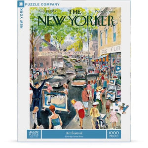 New York Puzzle Company Jigsaws Art Festival (1000pc) New York Puzzle Company