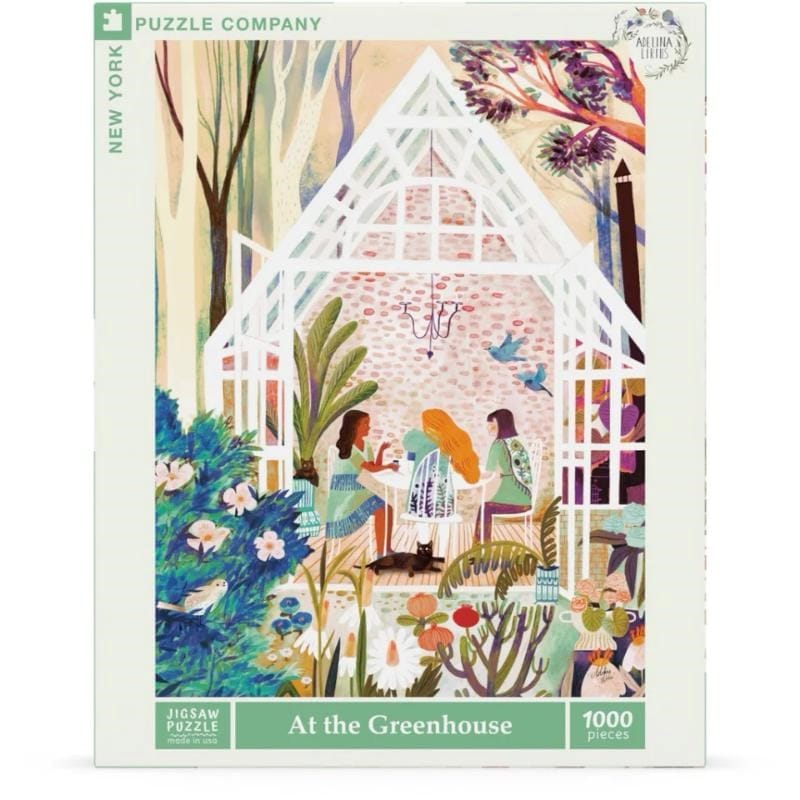 New York Puzzle Company Jigsaws At The Greenhouse Puzzle (1000pc) New York Puzzle Company