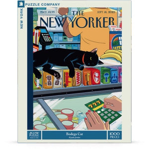 New York Puzzle Company Jigsaws Bodega Cat - The New Yorker (1000pc) New York Puzzle Company
