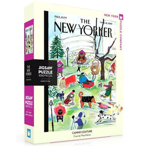 New York Puzzle Company Jigsaws Canine Couture - The New Yorker (1000pc) New York Puzzle Company