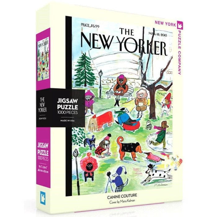 Canine Couture - The New Yorker (1000pc) New York Puzzle Company