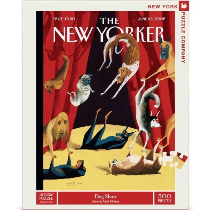 New York Puzzle Company Jigsaws Dog Show - The New Yorker (500pc) New York Puzzle Company