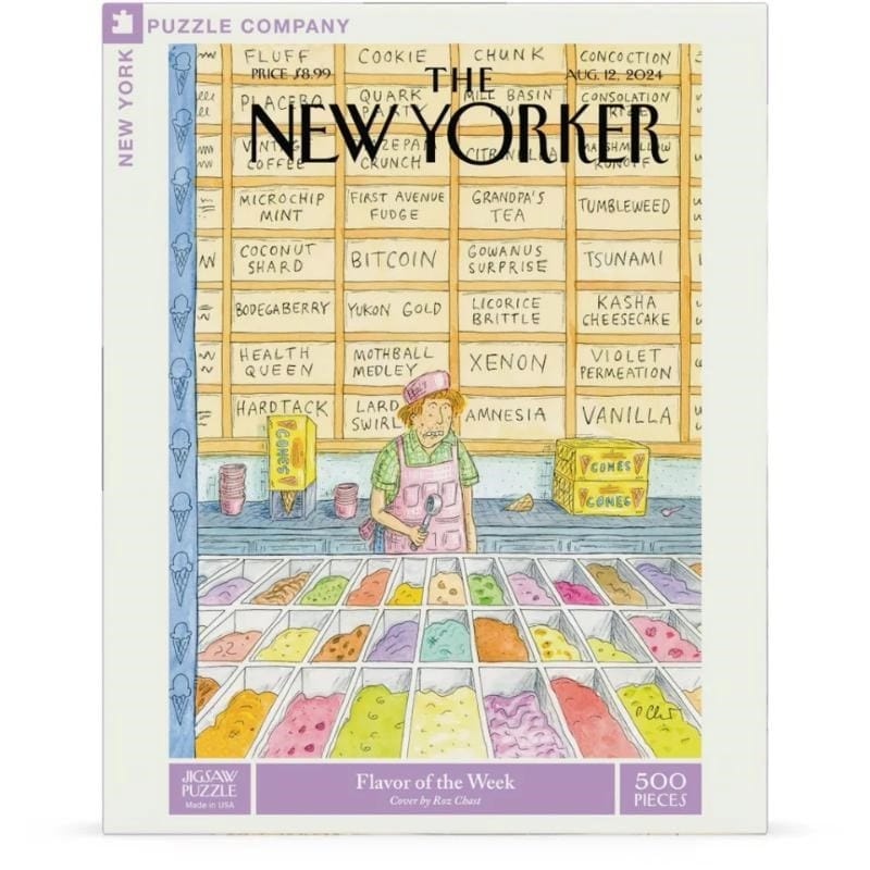 New York Puzzle Company Jigsaws Flavour of the Week Puzzle - The New Yorker (500pc) New York Puzzle Company