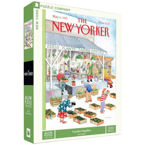 New York Puzzle Company Jigsaws Garden Supplies - The New Yorker (500pc) New York Puzzle Company