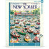 New York Puzzle Company Jigsaws Gridlock Lake - The New Yorker (1000pc) New York Puzzle Company