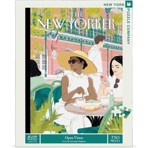 New York Puzzle Company Jigsaws Open Vistas - The New Yorker (750pc) New York Puzzle Company