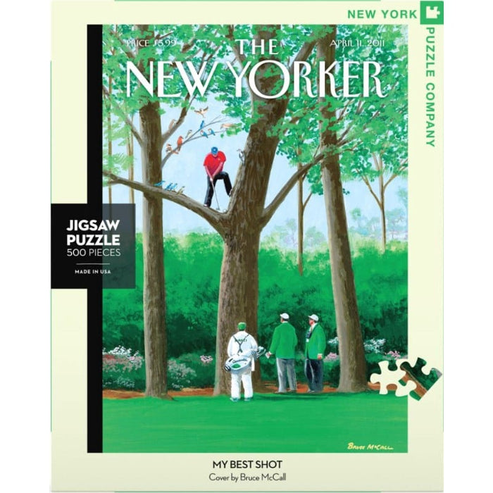 Puzzle My Best Shot - The New Yorker (500pc) New York Puzzle Company