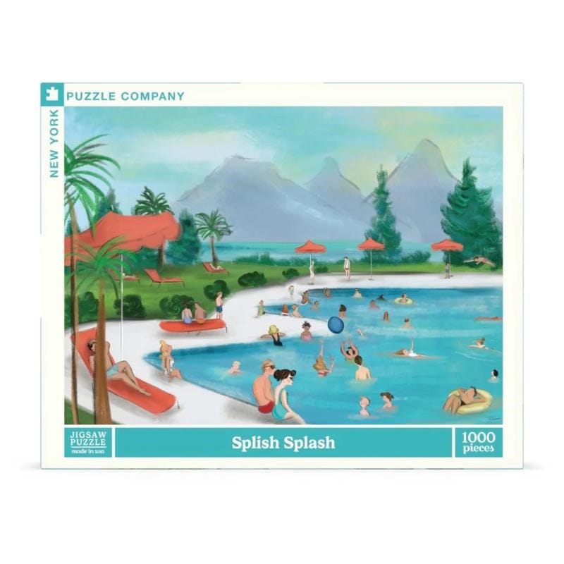New York Puzzle Company Jigsaws Splish Splash Puzzle (1000pc) New York Puzzle Company
