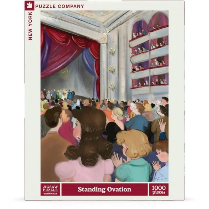 New York Puzzle Company Jigsaws Standing Ovation Puzzle (1000pc) New York Puzzle Company