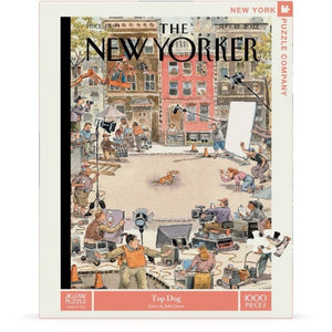 New York Puzzle Company Jigsaws Top Dog - The New Yorker (1000pc) New York Puzzle Company