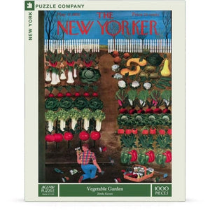 New York Puzzle Company Jigsaws Vegetable Garden (1000pc) New York Puzzle Company