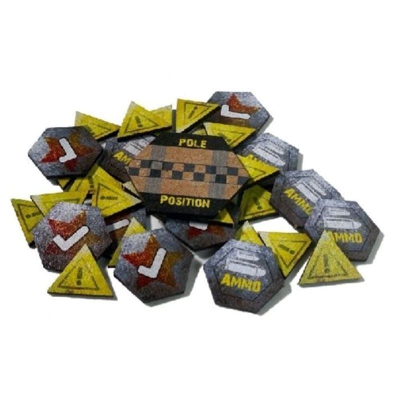 North Star Figures Miniatures Gaslands Refuelled - Full Colour Tokens