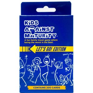 Nuttheads Brands Board & Card Games Kids Against Maturity Lets Go Edition (Travel)