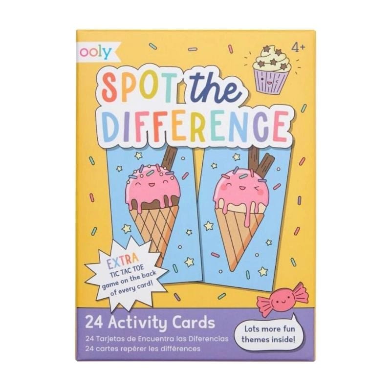 Ooly Board & Card Games Ooly Activity Cards - Spot the Difference