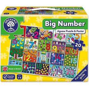 Orchard Toys Board & Card Games Orchard Toys - Big Number