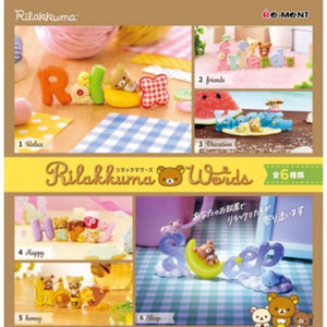 Ozanimart Novelties Re-Ment - Rilakkuma Words (Blind Box)