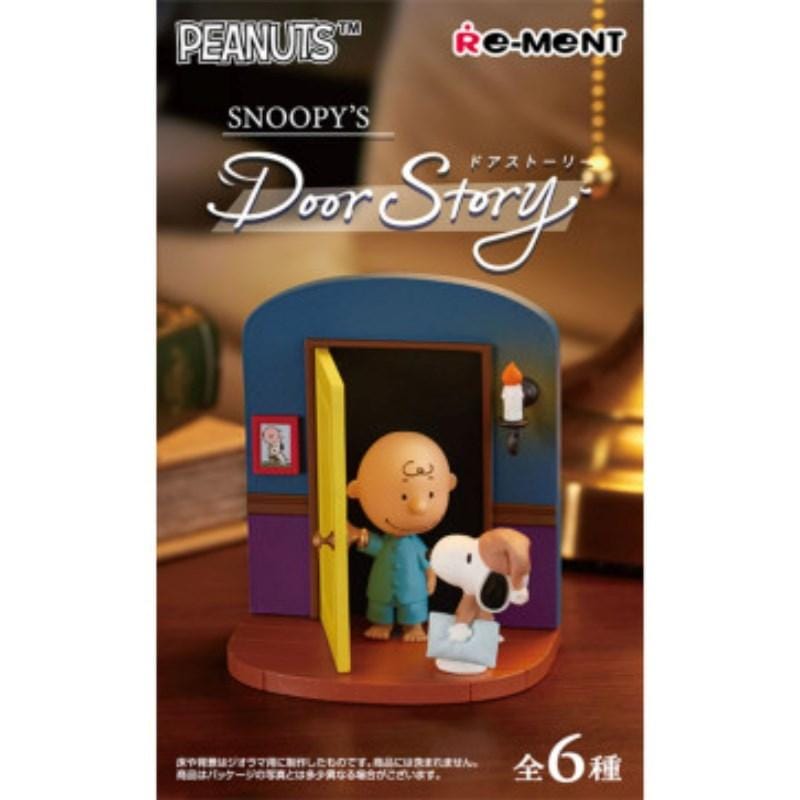 Ozanimart Novelties Re-Ment - Snoopy Door Story (Blind Box)