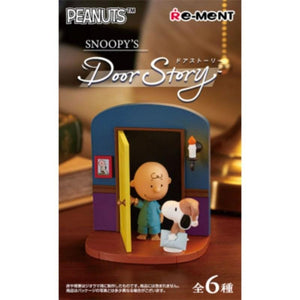 Ozanimart Novelties Re-Ment - Snoopy Door Story (Blind Box)