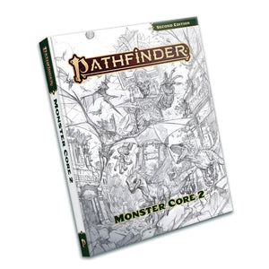 Paizo Roleplaying Games Pathfinder 2nd Edition Remaster - Monster Core 2 (Sketch Edition) (November 2025 Release)