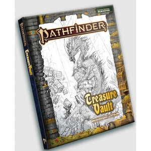 Paizo Roleplaying Games Pathfinder 2nd Edition Remaster - Treasure Vault Sketch Cover Edition (June 2025 Release)