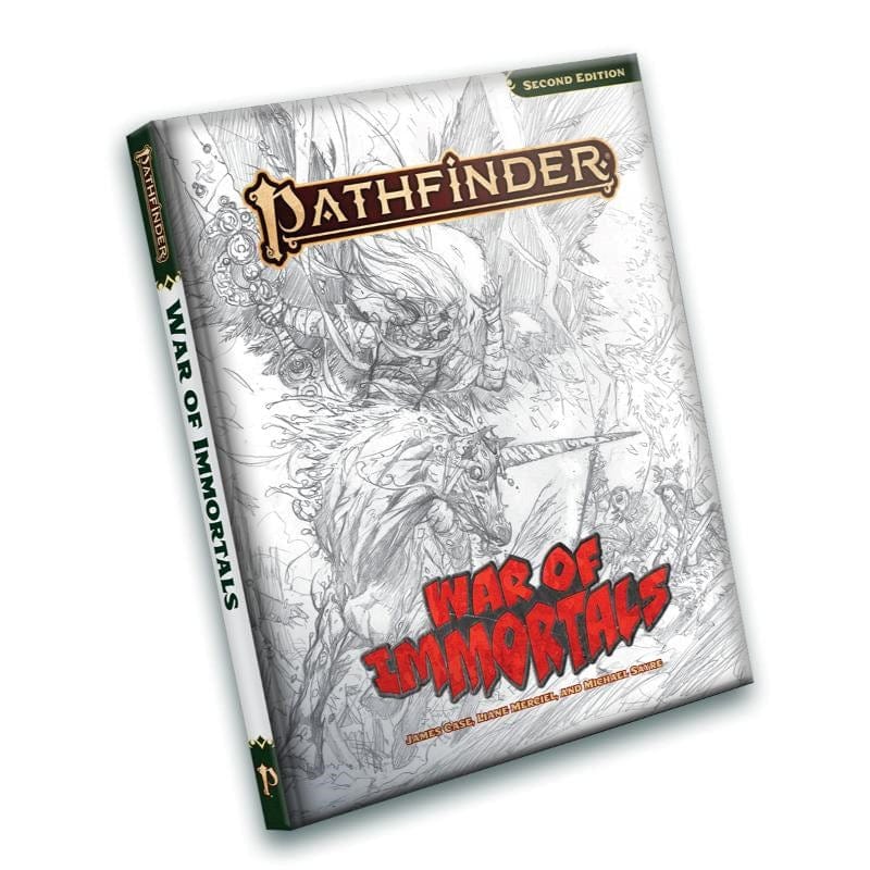 Paizo Roleplaying Games Pathfinder 2nd Edition Remaster - War of Immortals (Sketch Edition)
