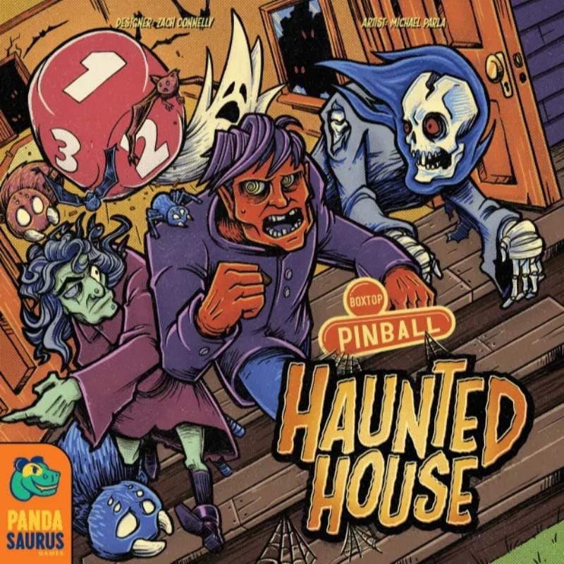 Pandasaurus Games Board & Card Games Boxtop Pinball - Haunted House (September 2024 Release)