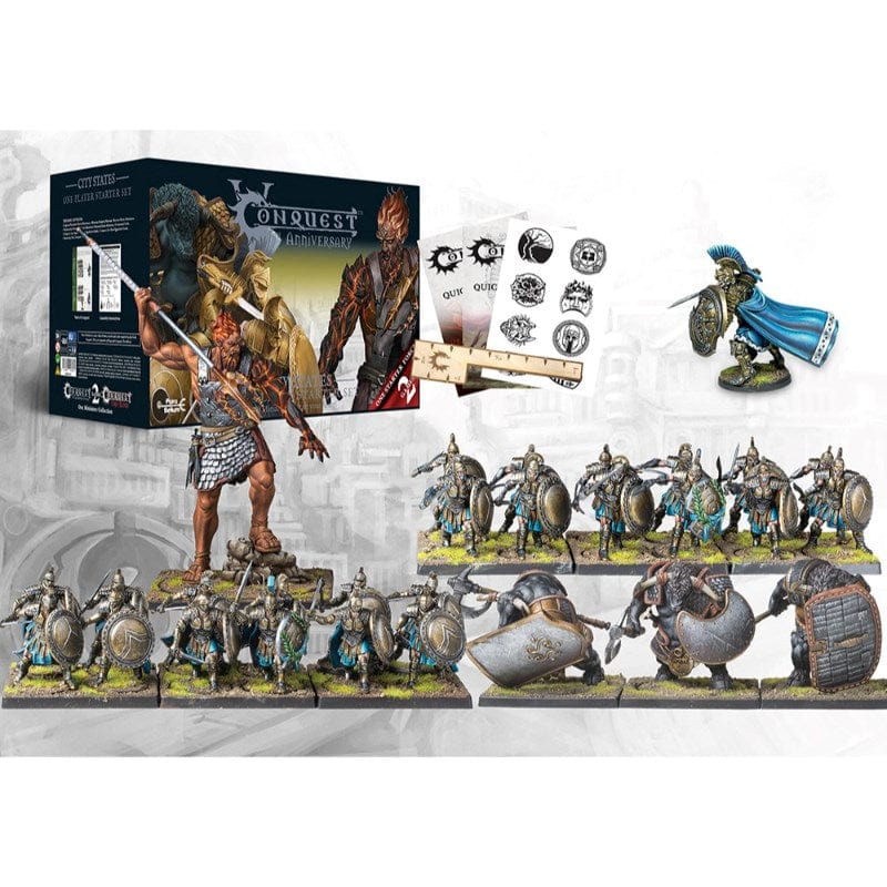 Para Bellum Wargames Miniatures Conquest - City States - Conquest 5th Anniversary Supercharged Starter
