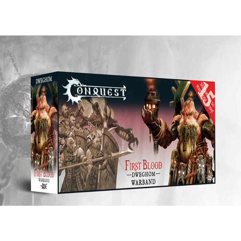 Para Bellum Wargames Miniatures Conquest - Dweghom - First Blood Starter